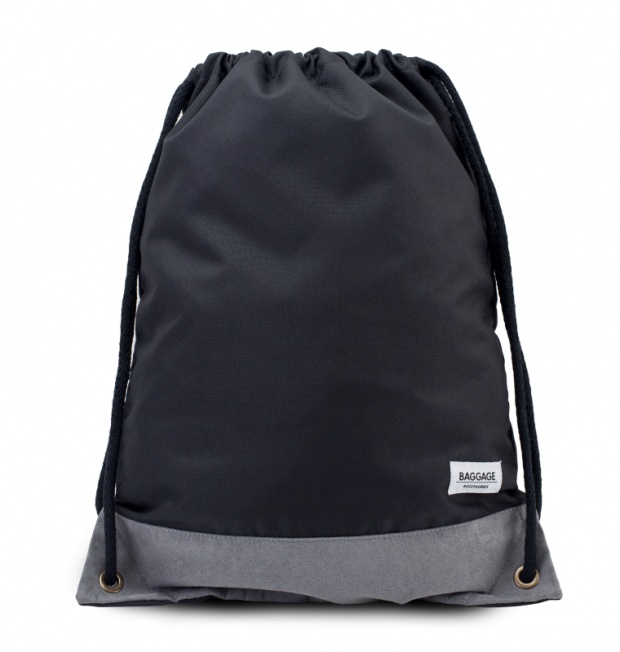 WORKO PLECAK WOREK MĘSKI BAGGAGE TORBA CZARNY Marka Baggage