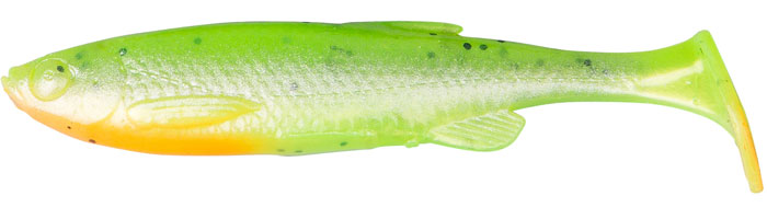 Guma Savage Gear Fat Minnow 7,5cm Fluo Green Silver na szczupaki okonie