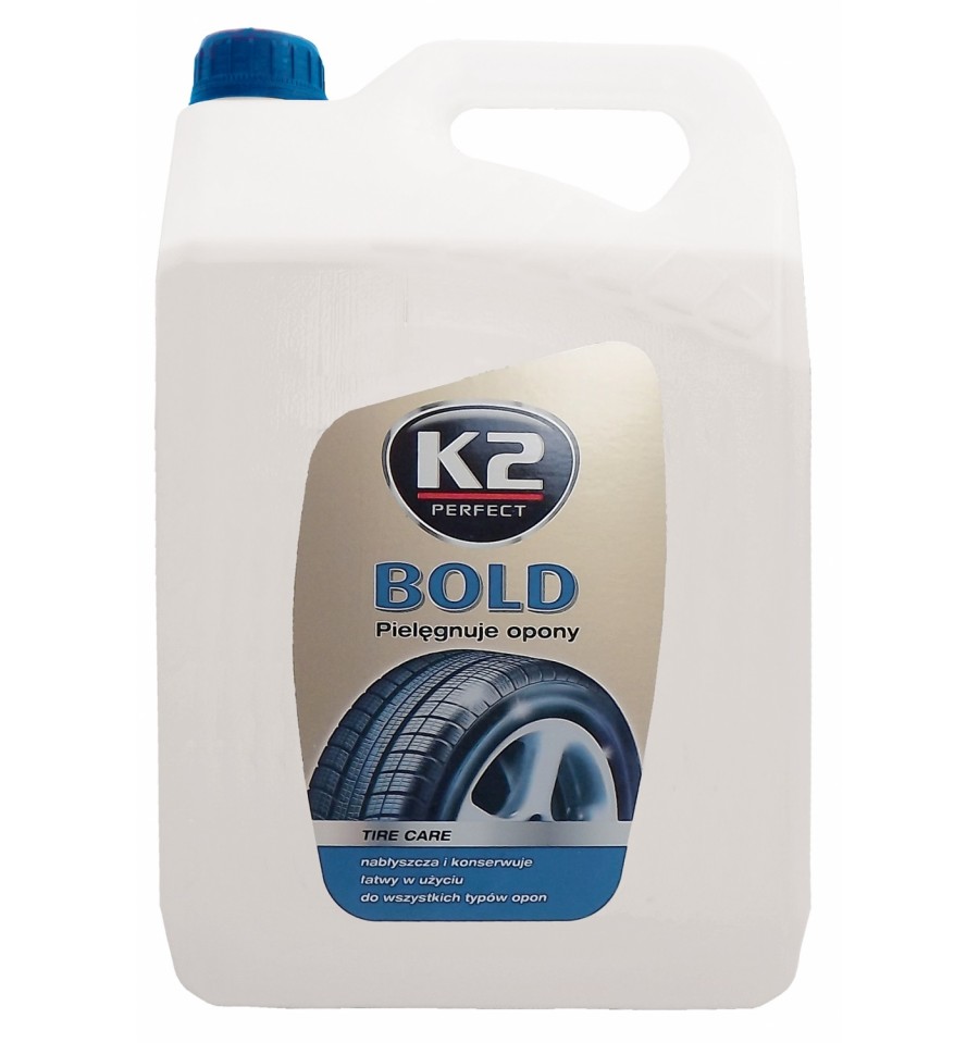 K2 BOLD 5L MILK Black Wet TIRE