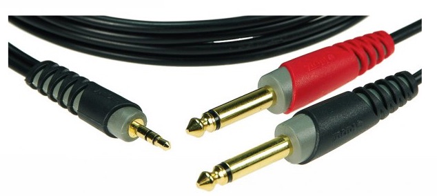 

Klotz AY50600 2x jack mono/mini jack stereo 6m