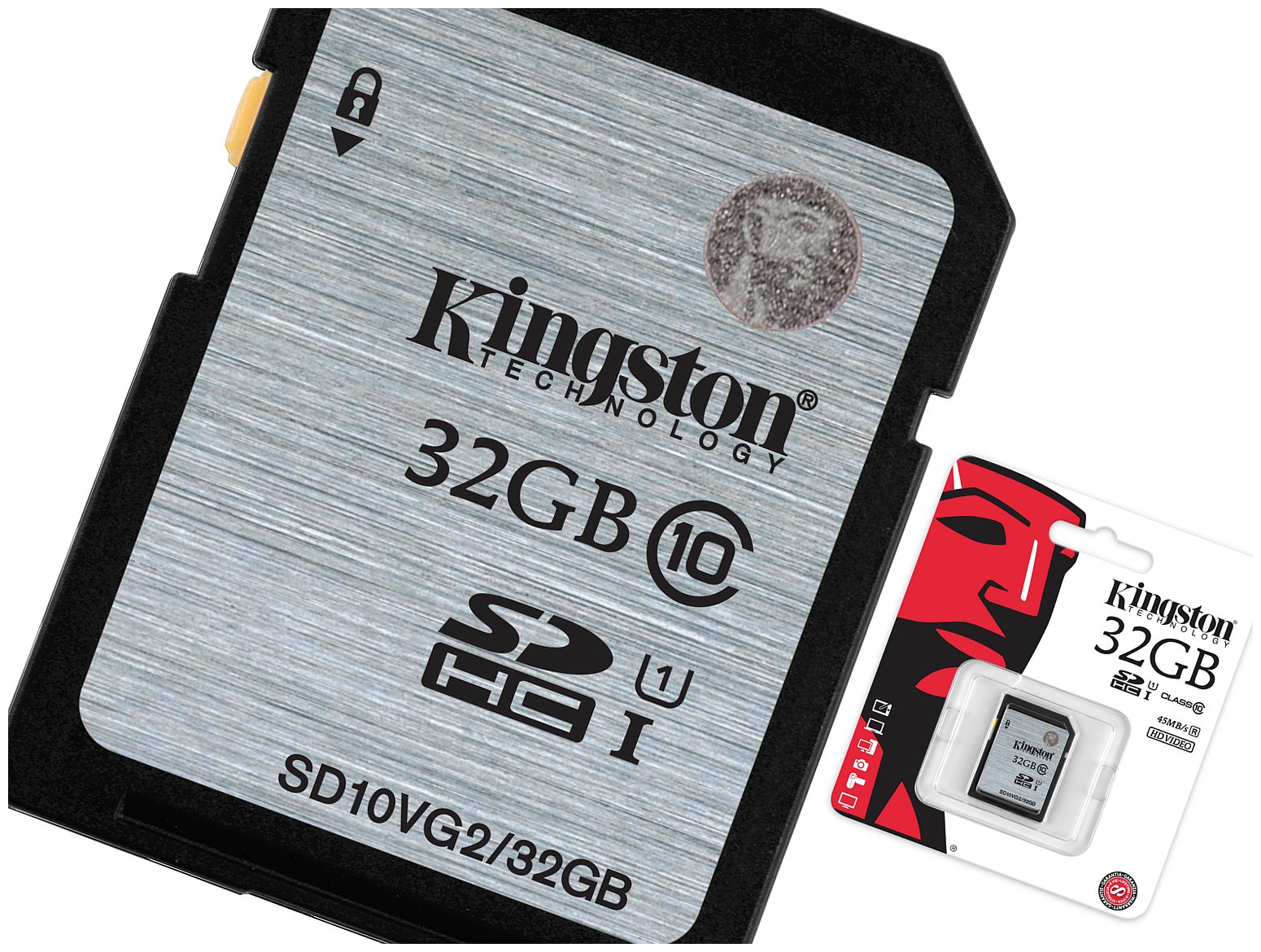 

Kingston Duża Karta Sd Sdhc 32 Gb Class 10 Full Hd