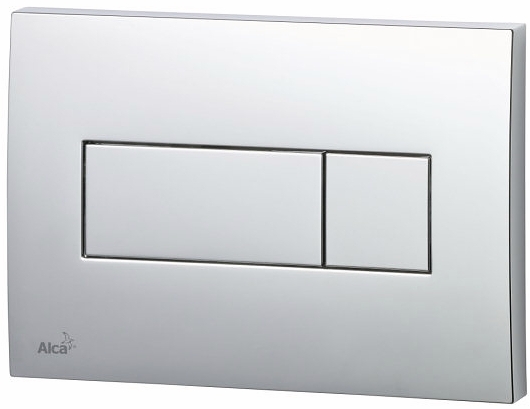 AlcaPLAST Tlačidlo splachovača Wc chróm M371 Delfin