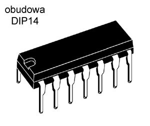 |STcs| 4072 układ cyfrowy Cmos Quad Or Gate