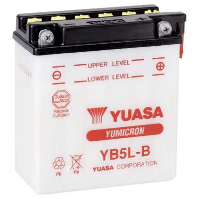 707.01.05 - АККУМУЛЯТОР YUASA YB5L-B 12V JUNAK ROMET BARTON