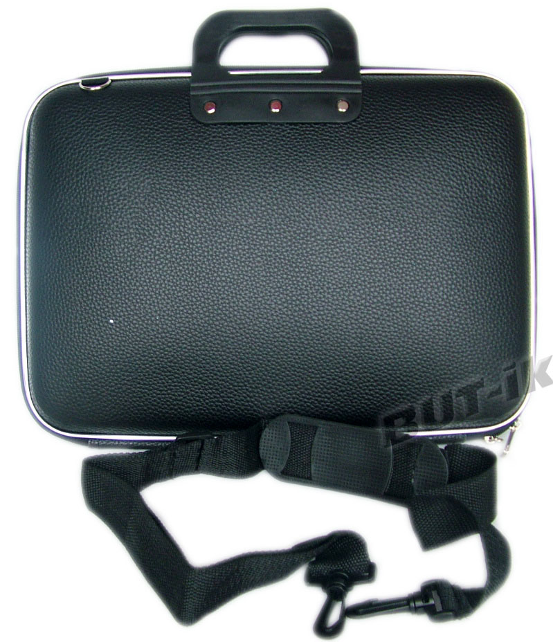 TORBA NA LAPTOPA AKTÓWKA SKÓRA 15 16 CALI CZARNA Wielkość matrycy 15.6