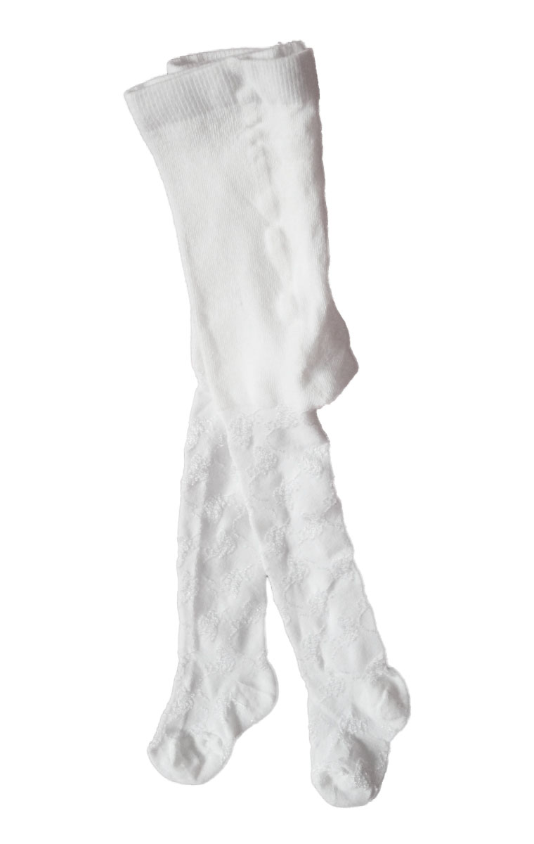 RAJSTOPKI A&Aring;&raquo;UROWE DO CHRZTU BIA&Aring;E ROZMIAR 68/74