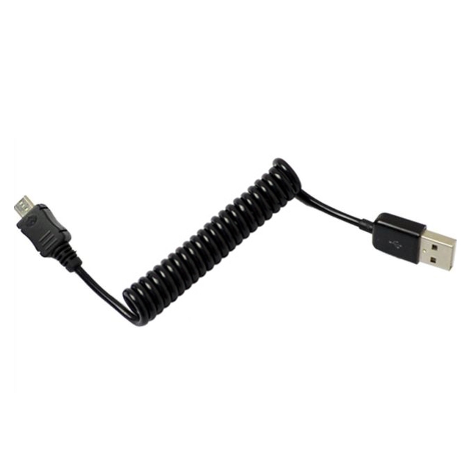 

Kabel Usb Micro Usb sprężynka spirala 10-100cm