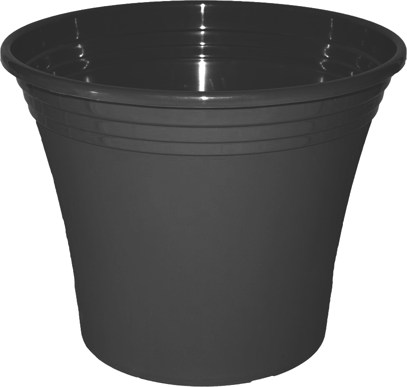 

Doniczka plastikowa Irys Grafitowa 33cm