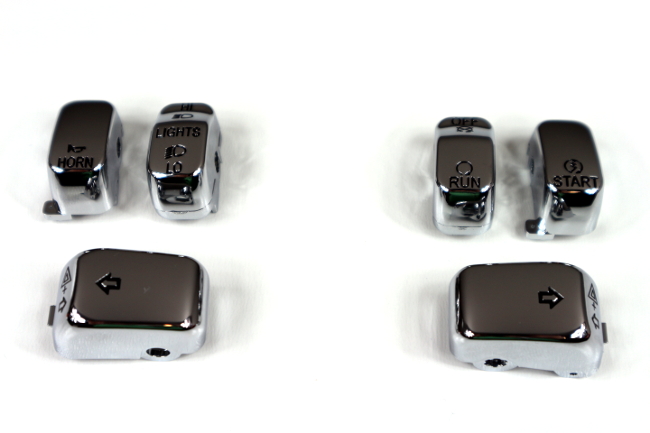 VS-22 - HARLEY DAVIDSON DYNA ХРОМОВАНІ КНОПКИ. HD VS