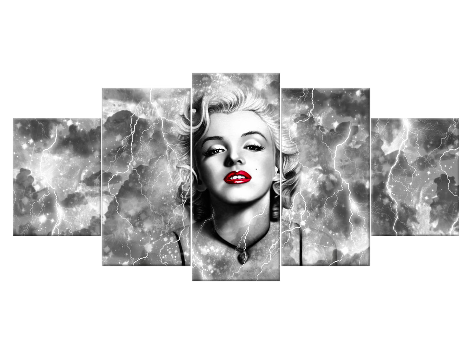 

Obraz Marylin Monroe elektryzuje 150x70 Ludzie