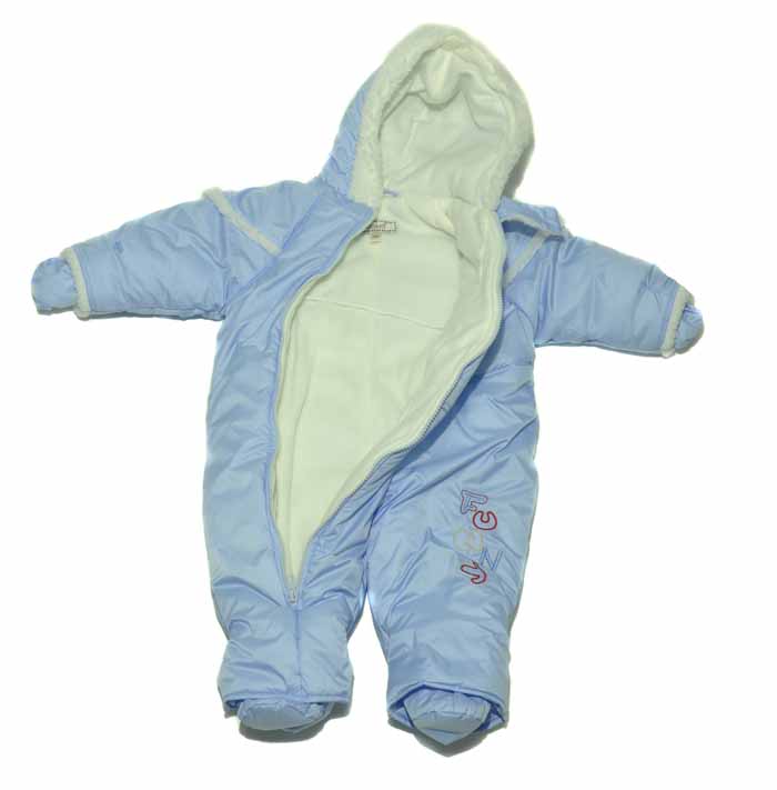 ROSSA ANTEK KOMBINEZON NIEBIESKI R.74 Zapięcie zamek