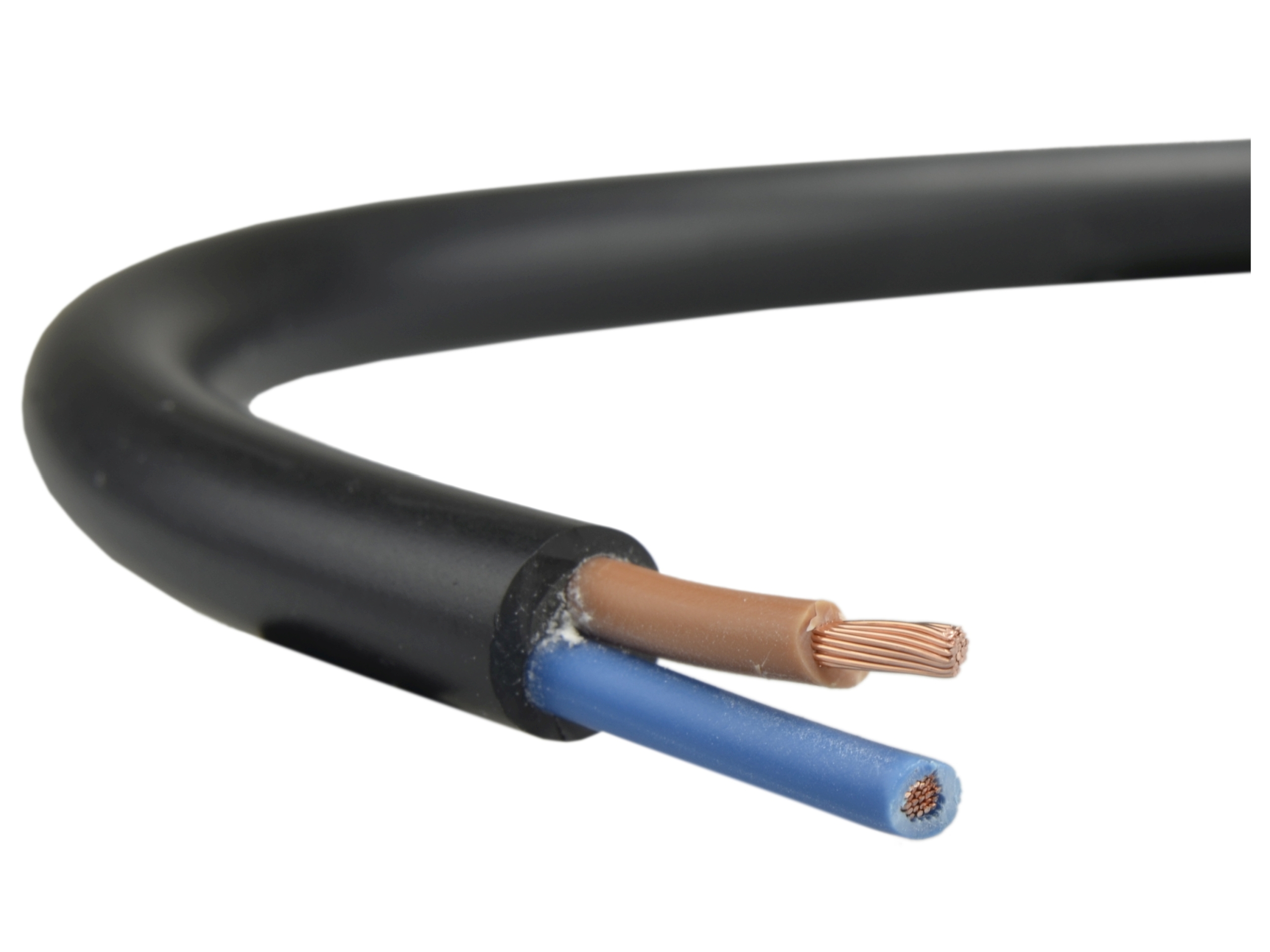 

Przewód kabel prądowy linka Omy 2X1 czarny