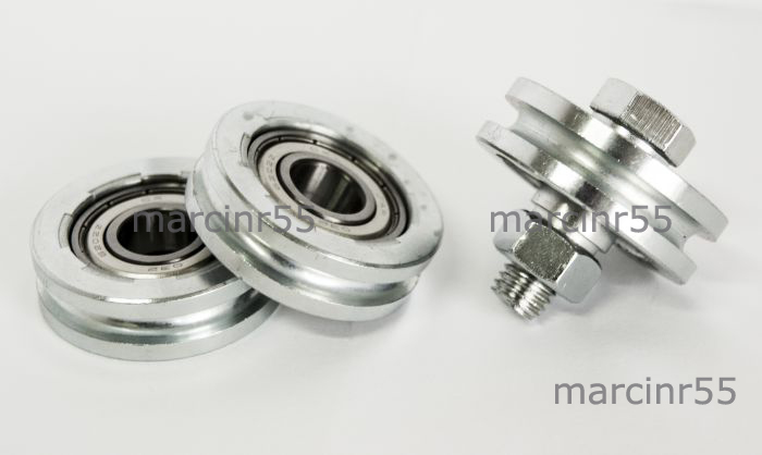 KÓŁKO ROLKA ROLKI NA LINĘ LINKĘ 8mm STALOWĄ FI 50 Marka inna