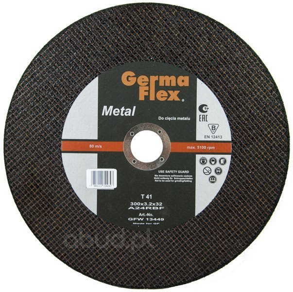 Kotouče Na Řezání Kovové Oceli Průměr 350 mm/10 Ks