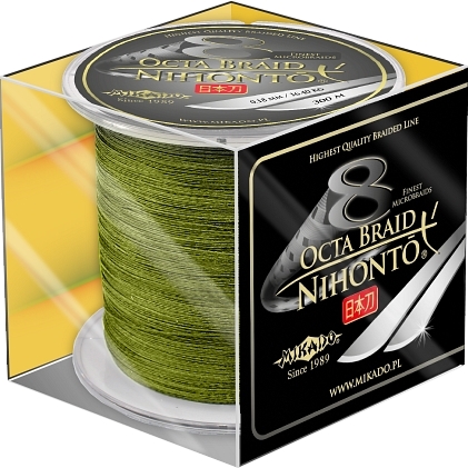 

Plecionka Octa Braid 0,14mm 300m Green Mikado
