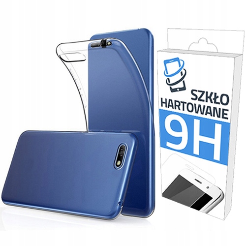 

Etui Slim Case + Szkło do Huawei Honor 7S