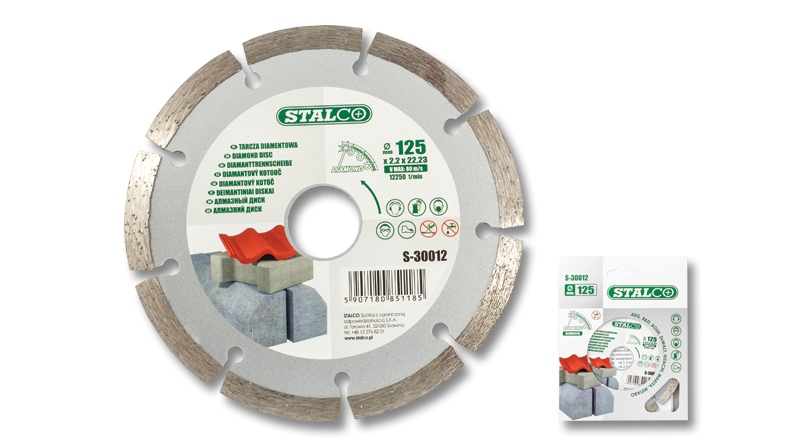 

Stalco Tarcza diamentowa segmentowa 230mm standard