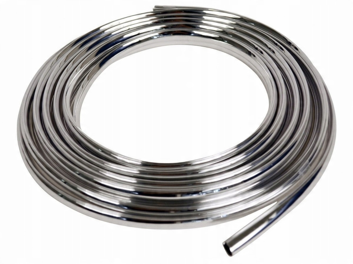 

Listwa Ozdobna Taśma Chrom Rantowa 6x8mm Na Metry