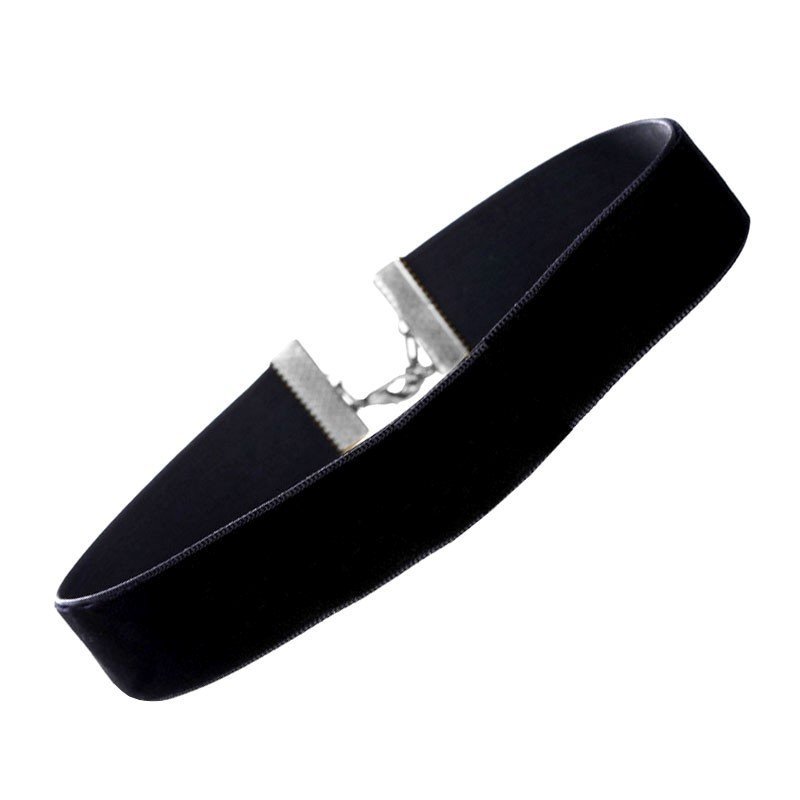 

Naszyjnik Choker czarny Aksamitka 16mm różne długo
