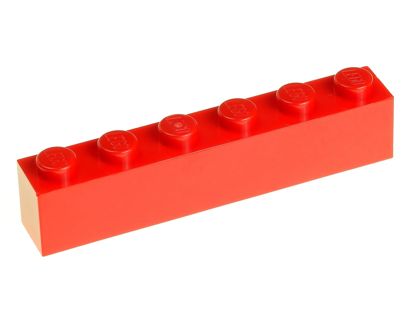 

Lego Klocek zwykły 1x6 3009 czerwony