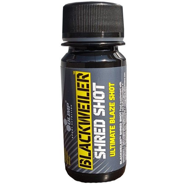 Olimp Blackweiler Shred Shot Předtréninkový Nápoj 18x 60 Ml