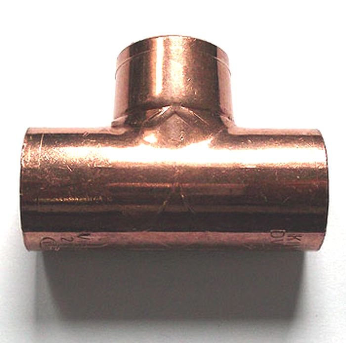 

Miedź Cu trójnik 18x18x18 mm Viega 230