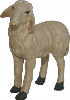 

Owca patrząca lewo- 4,6cm wys. do figur 9-11cm