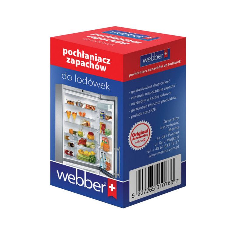 

Webber Pochłaniacz Zapachów Do Lodówek na 180 dni