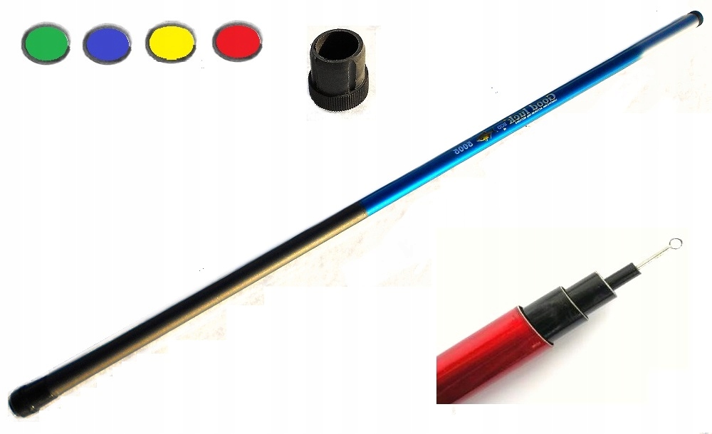 Wędka Klasyczny BAT Teleskop Good Luck PLUS 11 m. Marka inna