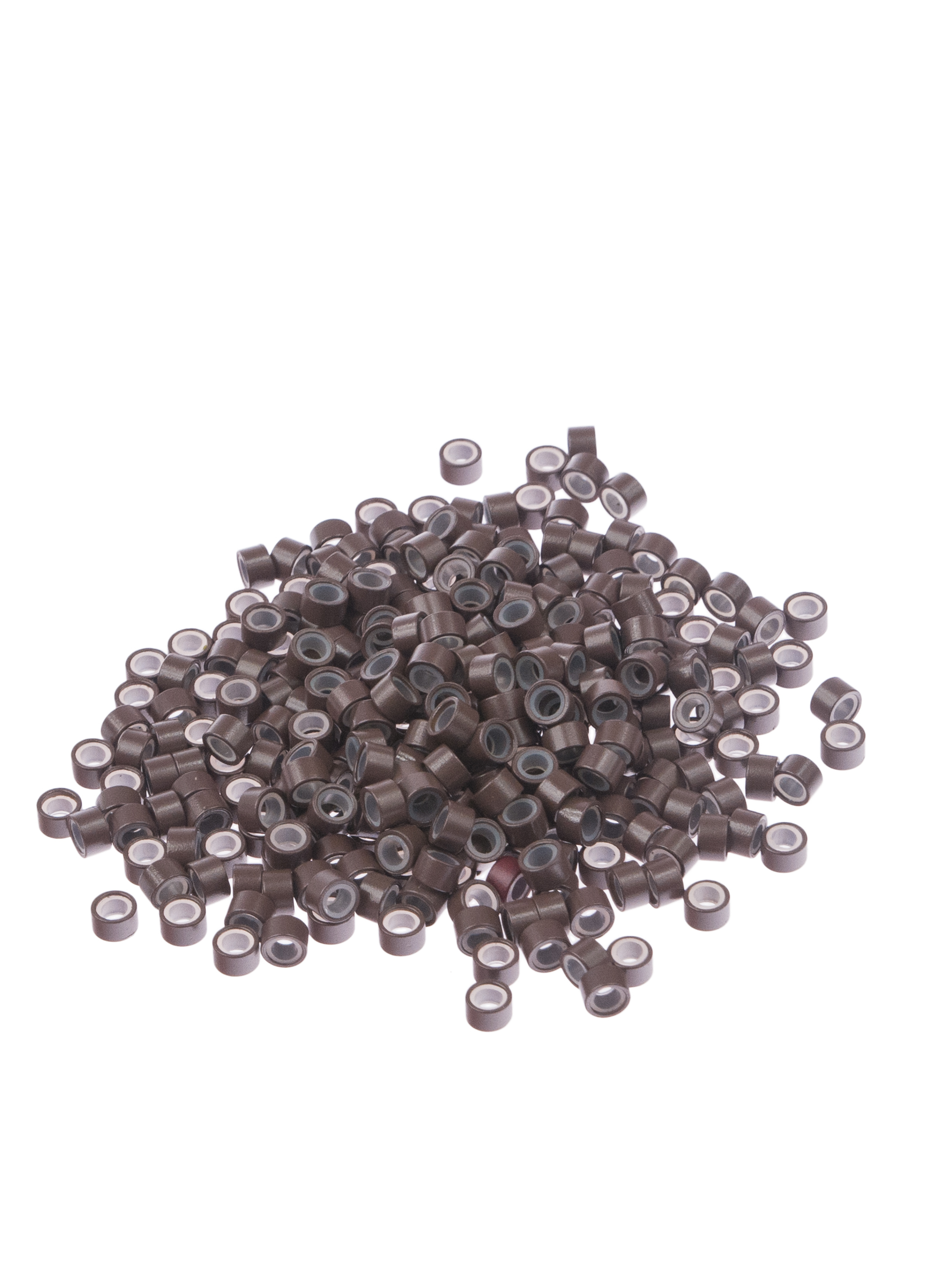 Microringi z silikonem 100 sztuk - rozmiar L Marka BestHair