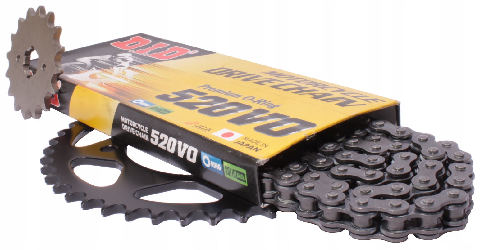 Pohonná sada Aprilia Rs 125 93-03r Ozubení Řetěz DiD O-Ring!!