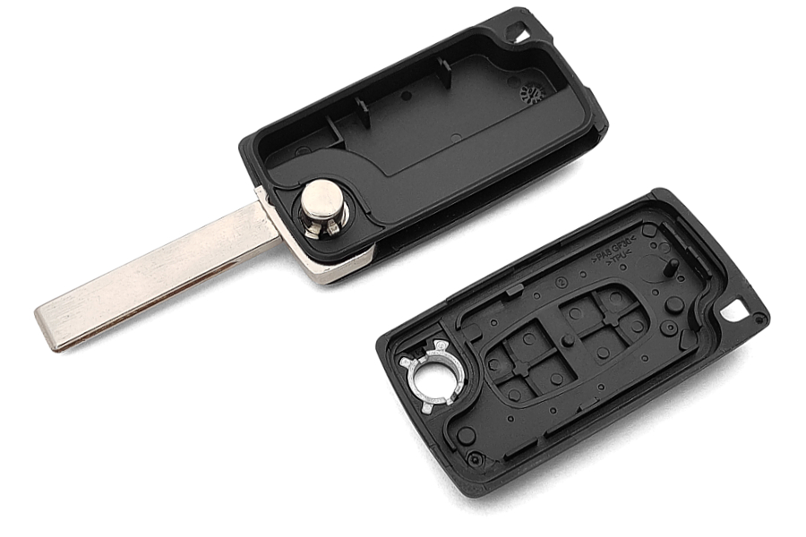 Obudowa Pilot Kluczyk PEUGEOT 107 207 307 SW 308 CITROEN C3 C4 C5 BERLINGO Producent części Inny