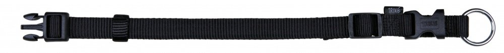 

Trixie obroża nylon regulowana S-m 15mm Czarna