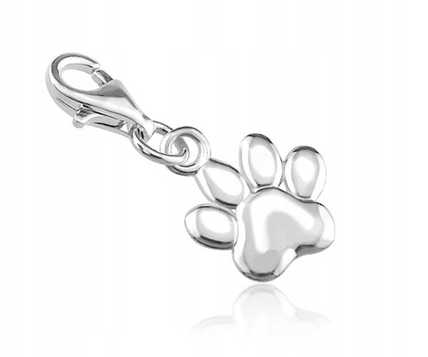 

Charms Srebro Pr. 925 Celebrytka Łapa Łapka Misia