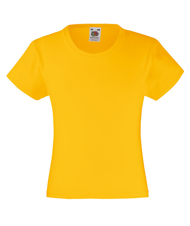 

Fruit of the Loom koszulka t-shirt Girls Sun 9-11