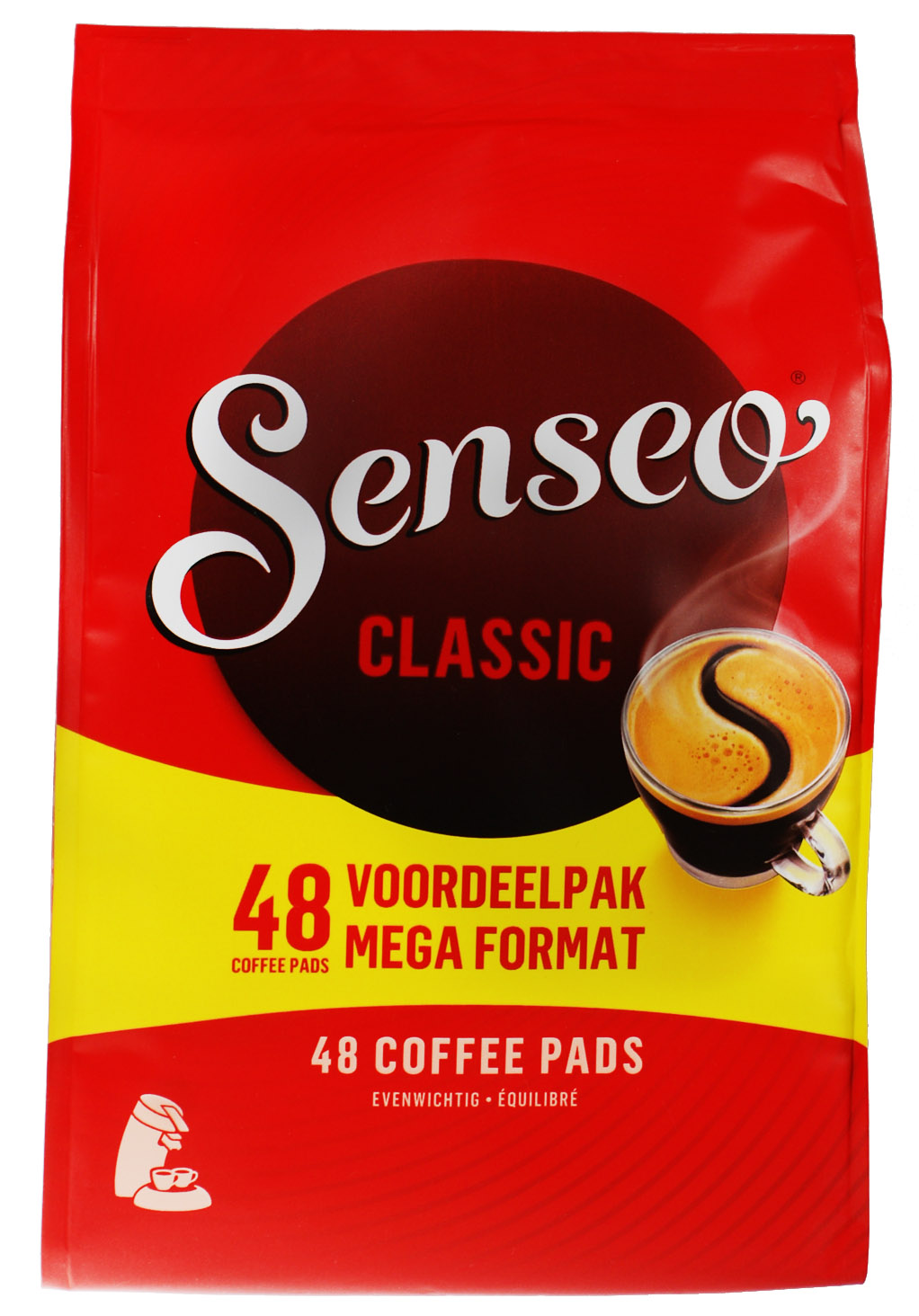 Dosette Senseo Espresso Classic 100% Arabica - 36 dosettes compostables