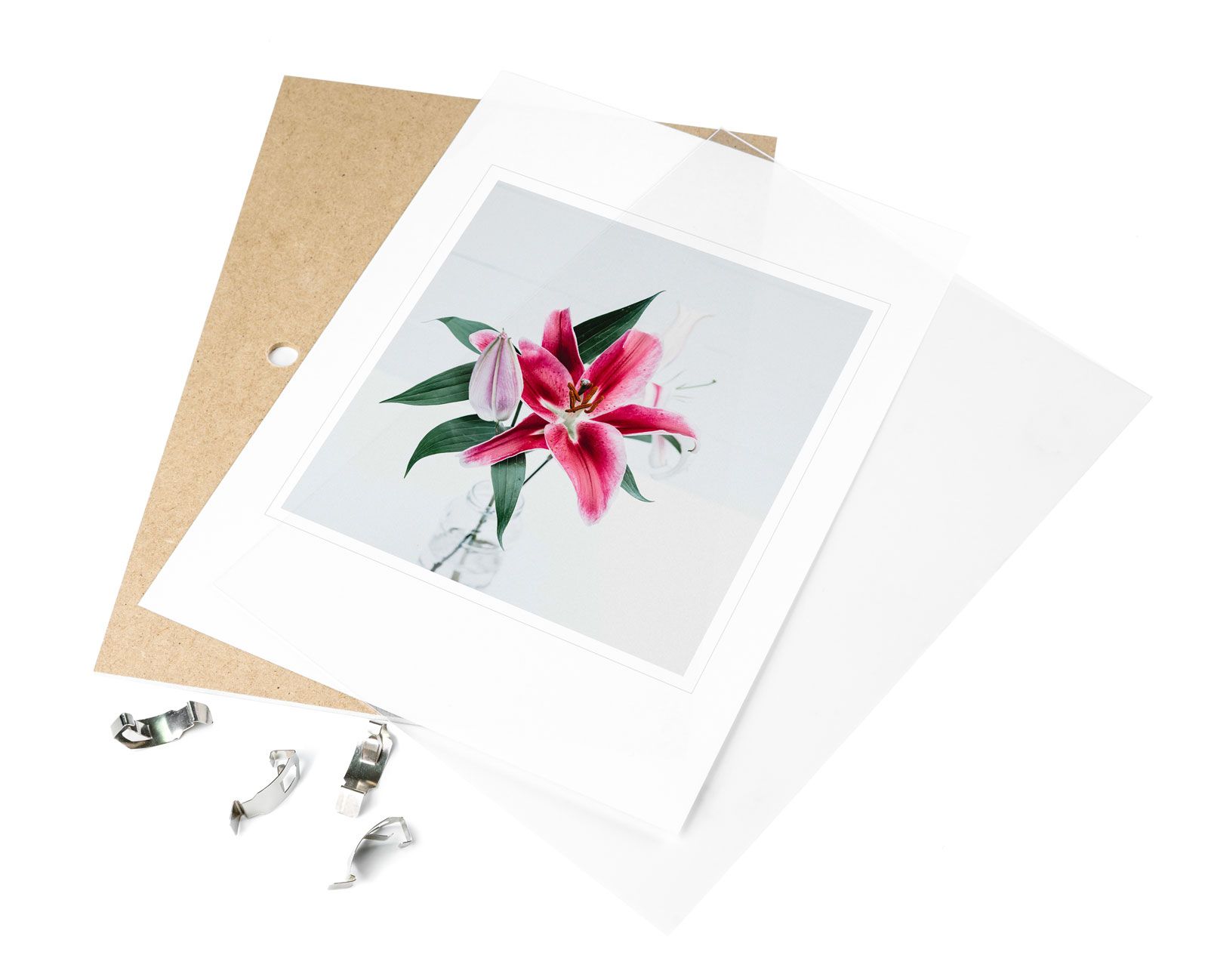 Antyrama A4 plexi 21x29,7cm Wysokość produktu 29.7 cm