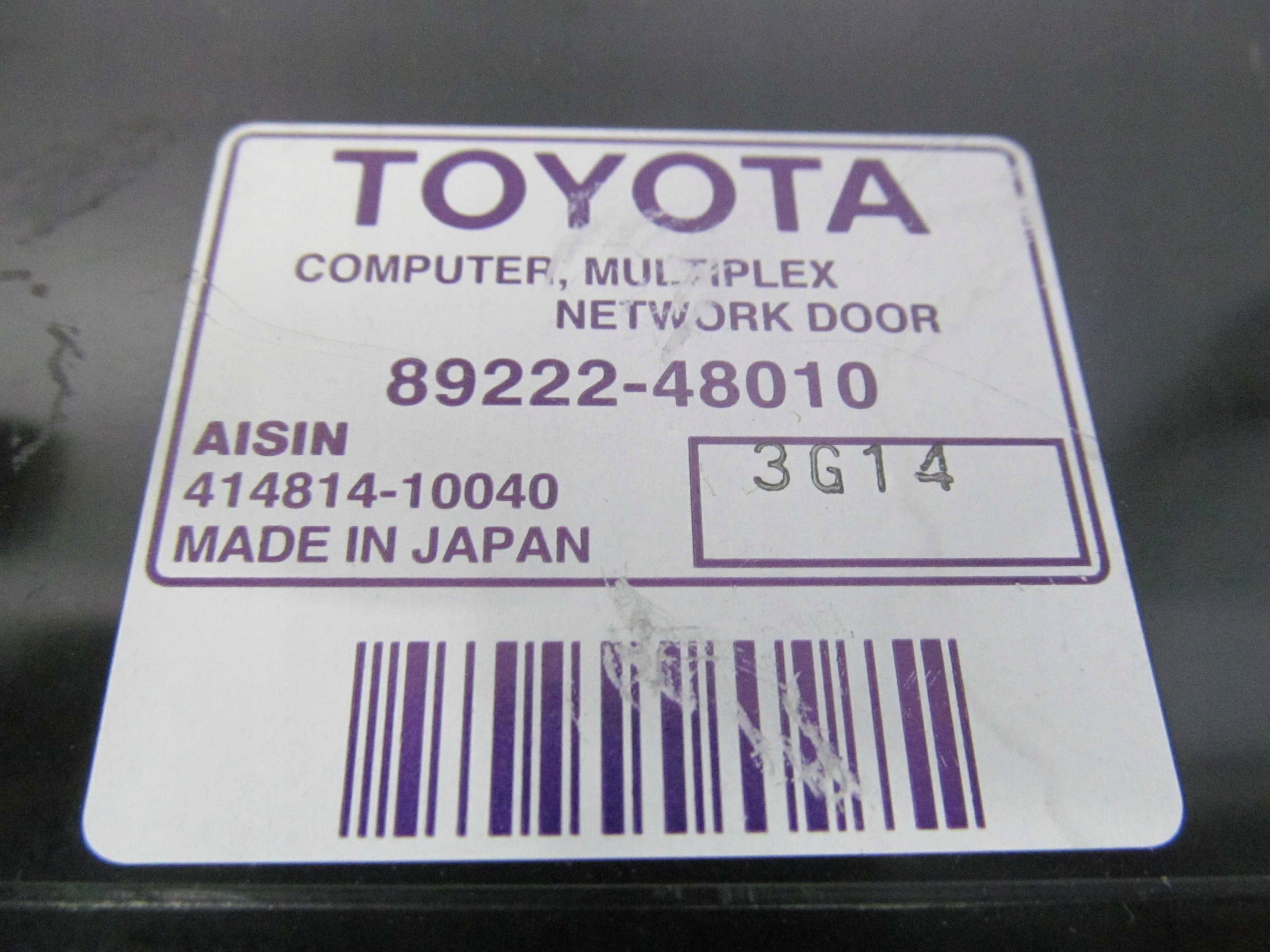 МОДУЛЬ ВОДИТЕЛЯ ДВЕРИ LEXUS RX II 89222-48010 03/0