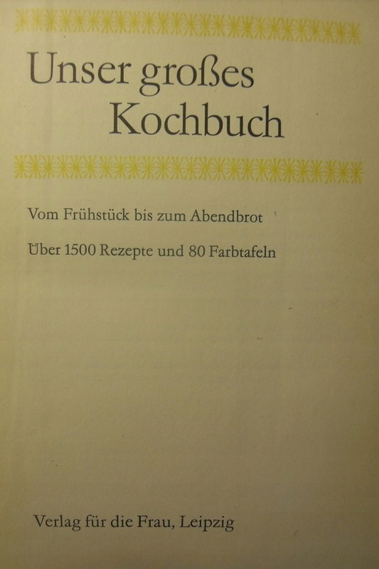 UNSER GROBES KOCHBUCH WIELKA KSIĄŻKA KUCHARSKA Autor Autor książki