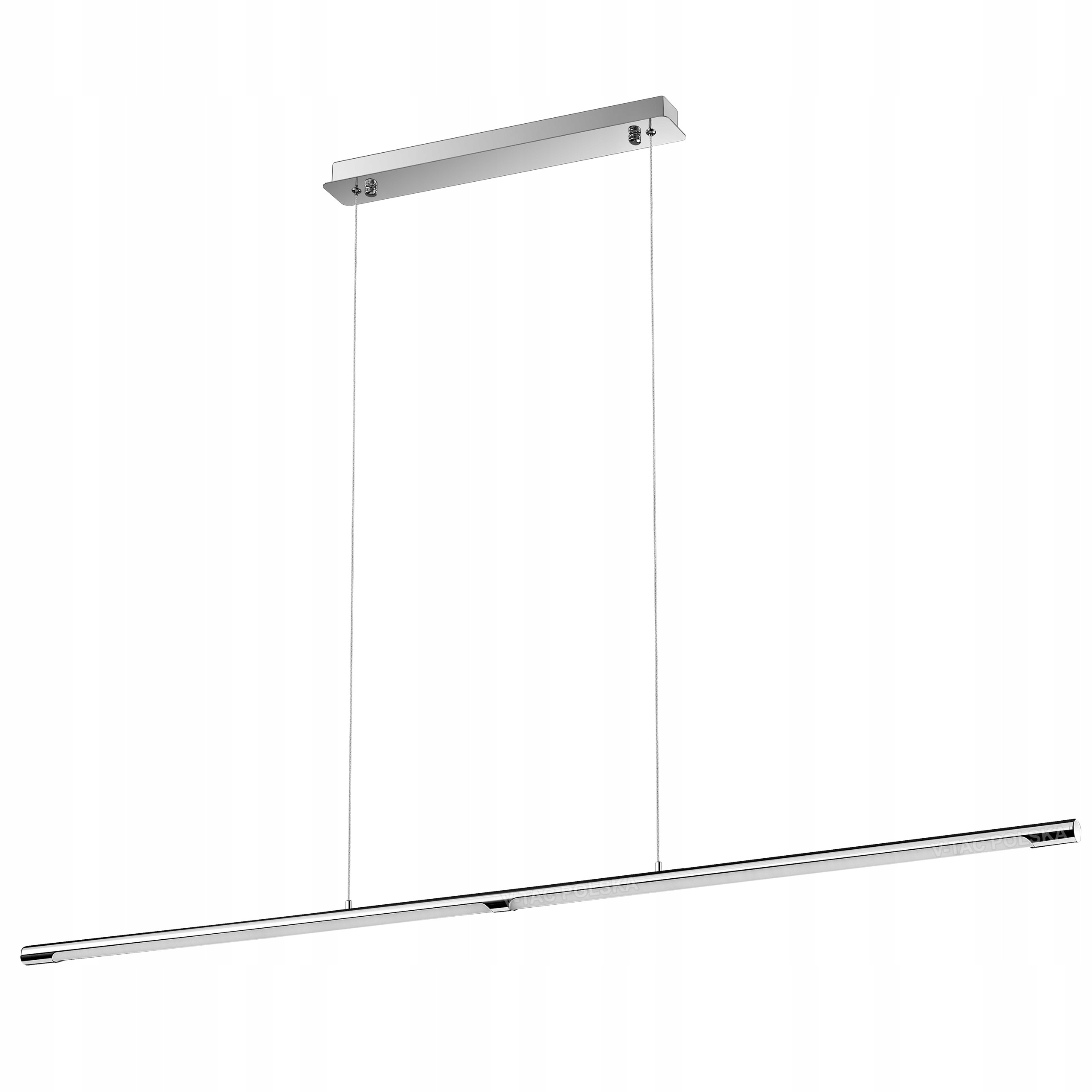 

Lampa wisząca Led 24W Żyrandol chromowana 122cm