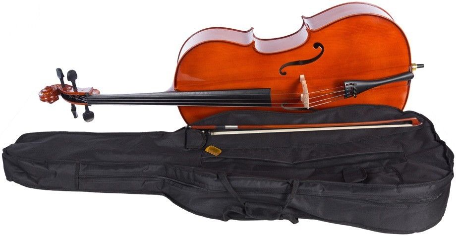 Violoncello 1/2 M-tunes č.100 dřevěné Lutník