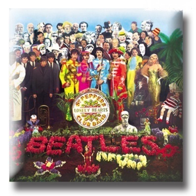 oryg. przypinka The Beatles- Sgt. Peppers Lonely