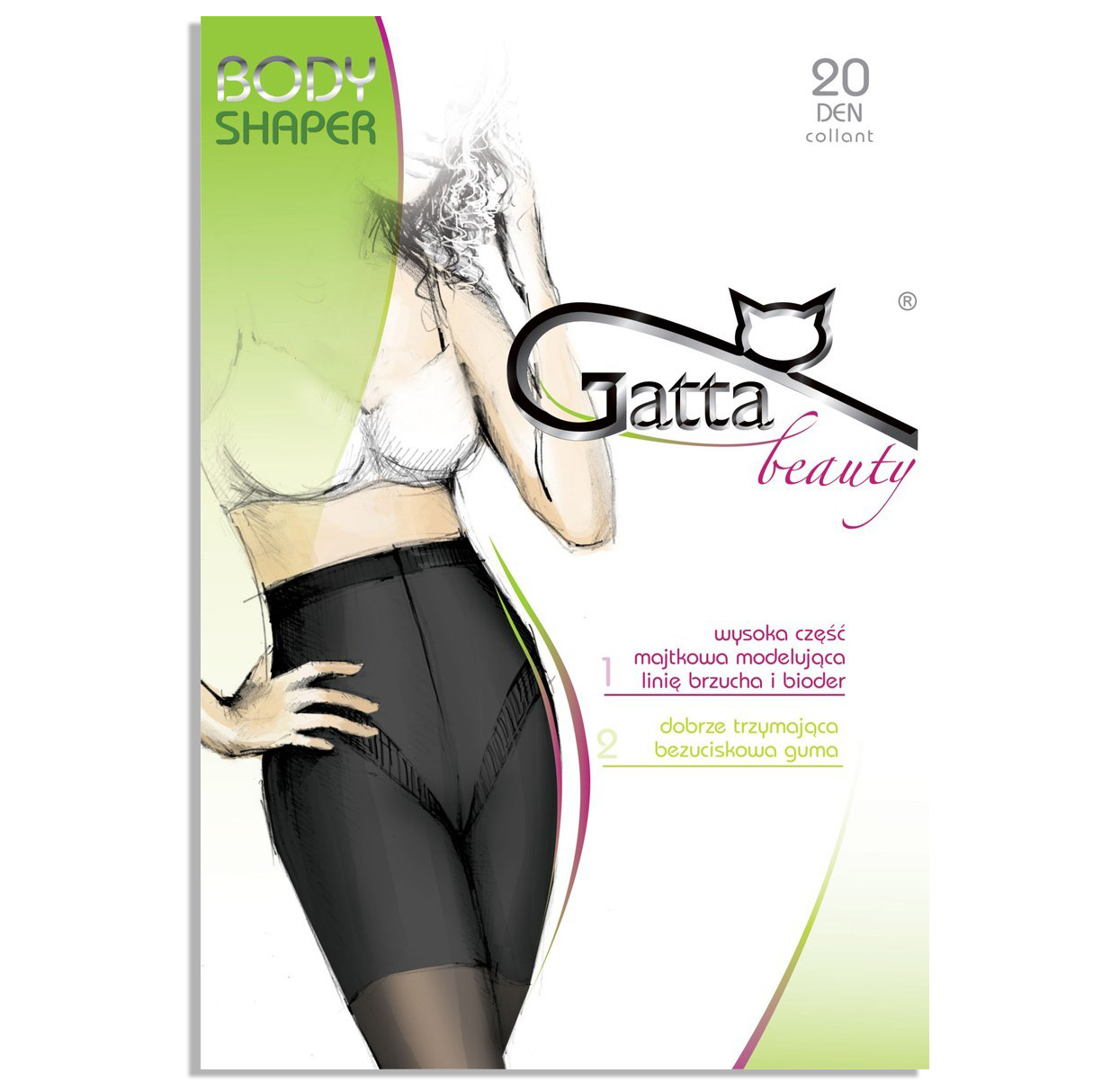 

gatta beauty Body Shaper 20 den Modelujące # 3 M