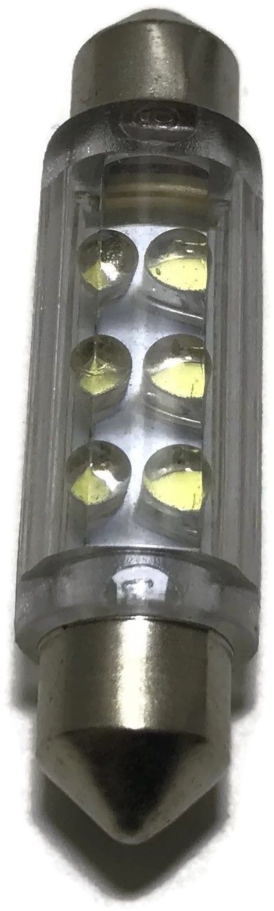 

Żarówka Led Rurkowa C10W 42MM Rurka Niebieska 12V