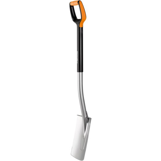 Szpadel Xact Fiskars prosty (M)+widły do kompostu