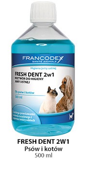 

FreshDent Francodex do higieny jamy ustnej 500 ml