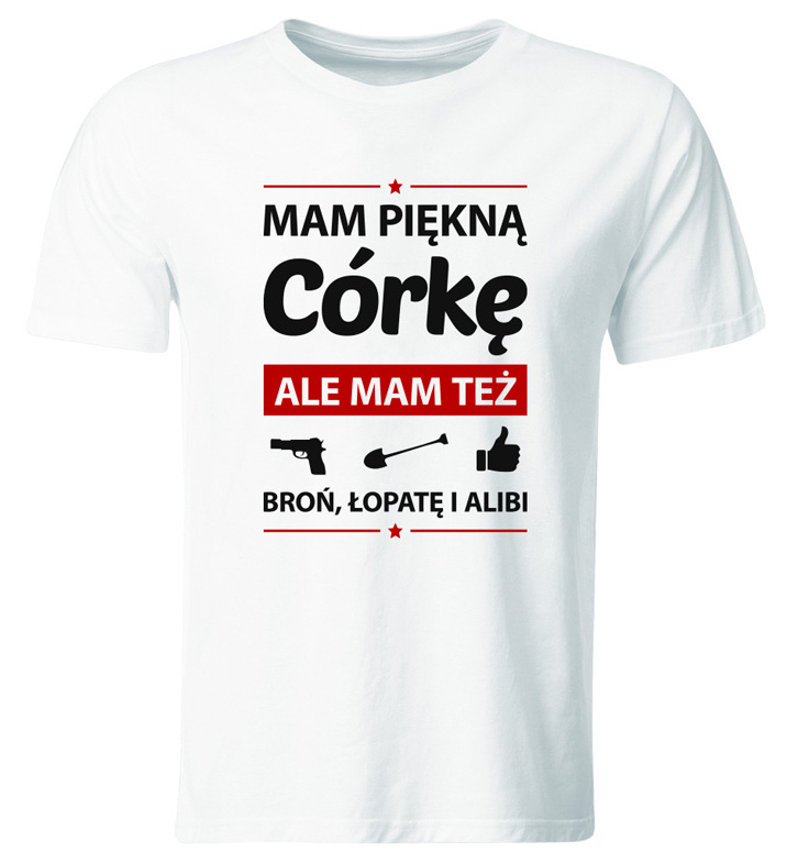 

Koszulka Mam Piękną Córkę Idealna Na Prezent - XXL