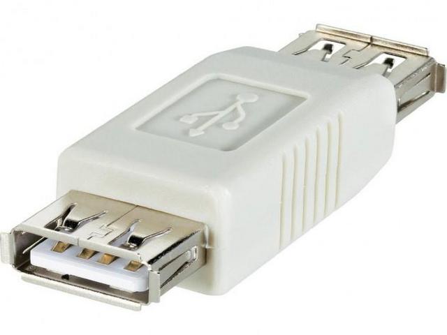Adapter Usb Logo Usb A Usb A (gniazdo-gniazdo)