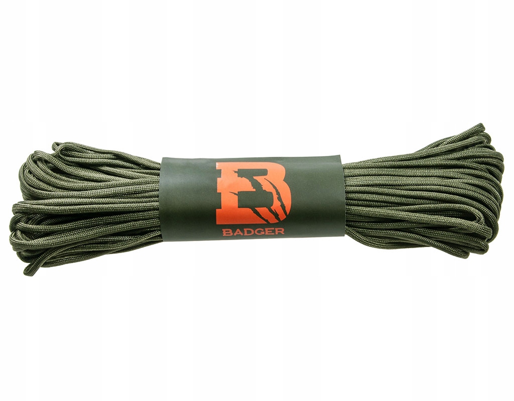 

Linka Paracord Badger Outdoor 550 Olive 30 m