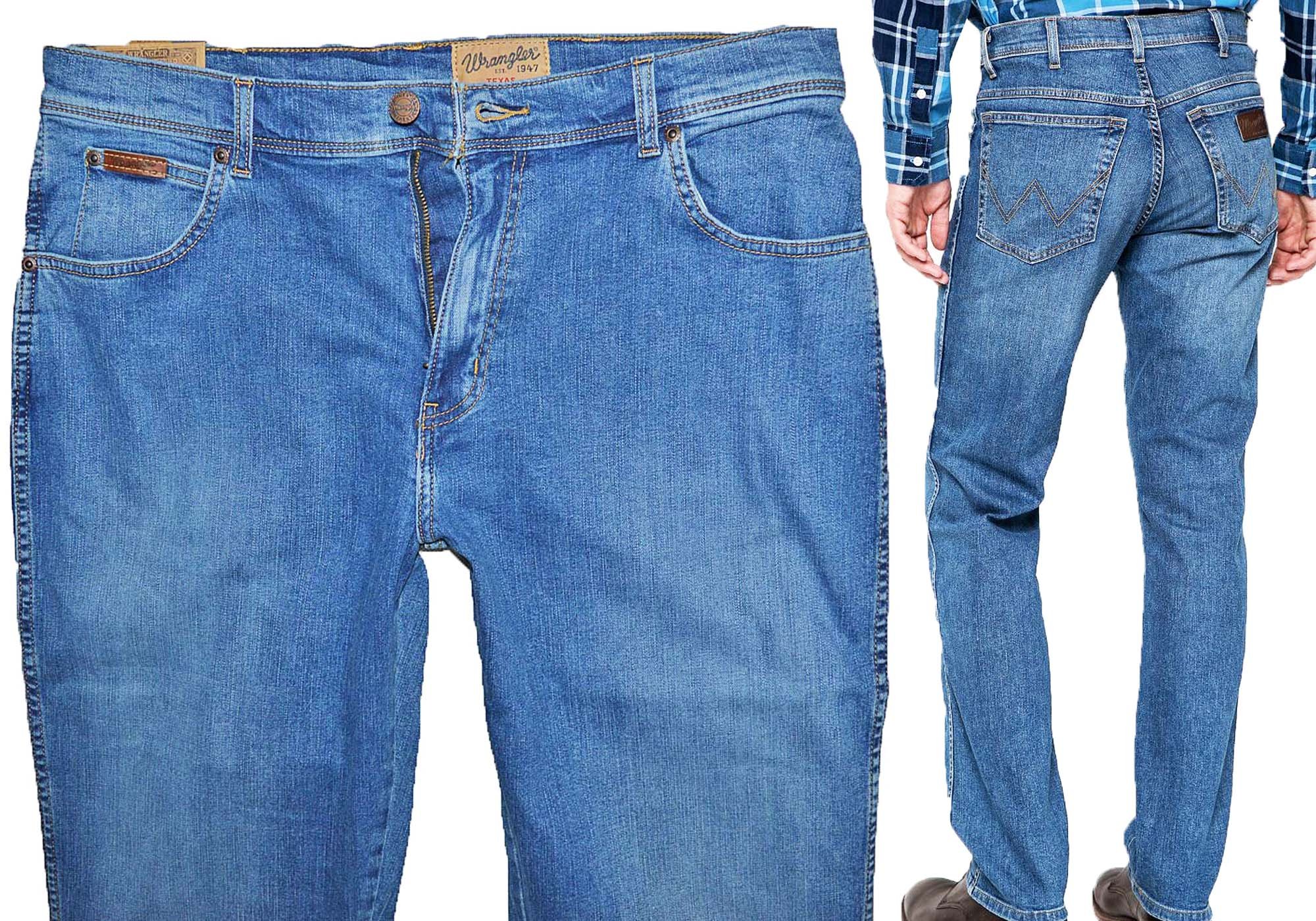 

Wrangler Texas męskie spodnie jeans W32 L34 proste